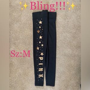 Victoria’s Secret PINK bling yoga pants NWOT